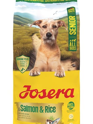 senior salmon 12,5 kg. Josera Senior salmon & rice madalama rasvasisaldusega täissööt seeniokoertele lõhega