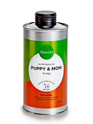 Nutrolin PUPPY&MOM Nutrolin Puppy & Mom toidulisand kutsikatele ning tiinetele koertele 450 ml.