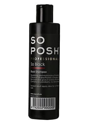 SOB-25ml šampoon musta kasukaga koerte ja kasside pesuks 1 L.