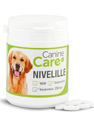 canine care nivilille Canine Care liigesetabletid 250 tk. ( glükosamiin, kondroitiin, MSM ja C-vitamiin)