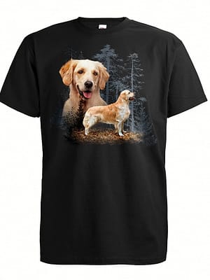 11481_61f7a36c5176d0.91532740_retriiver.jpg T-särk kuldse retriiveri pildiga suurus L