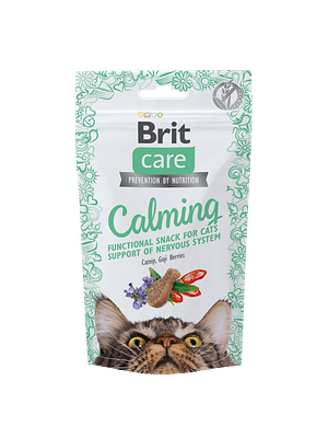11515_620b6b98daec86.30063508_Calming.png Brit Care Calming - teraviljavabad poolniisked kassi närvisüsteemi toetavad maiused  50 gr.