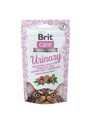 11516_620b73211fd529.22376234_Urinary.png Brit Care Urinary - teraviljavabad poolniisked maiused steriliseeritud/kastreeritud kassidele  50 gr.