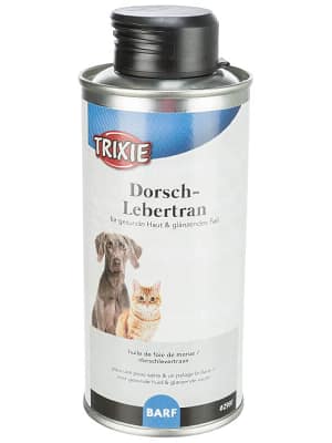 Cod Liver Oil Tursamaksaõli koos saflooriõliga koertele ja kassidele 250 ml.