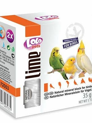 5904479720535.jpg LoLo Pets Lime mineraalkivi lindudele 35 gr.