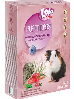 5904479751300.jpg LoLo Pets Puffingers täissööt merisigadele 500 gr.