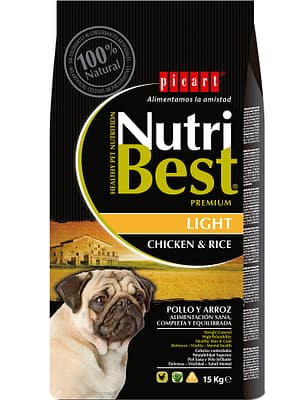8436011151936.jpg 15 kg. NutriBest dieetsööt täiskasvanud koertele kanaliha ja riisiga