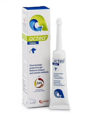 Candioli Actea Oral 15 ml Hambakaitsegeel koertele-ja kassidele ACTEA ORAL 15 ml.