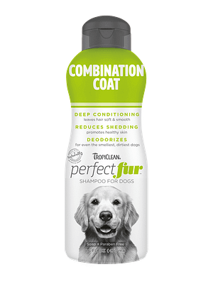 kombineeritud karv TropiClean seebivaba šampoon kombineeritud karvatüübiga koertele 473 ml.