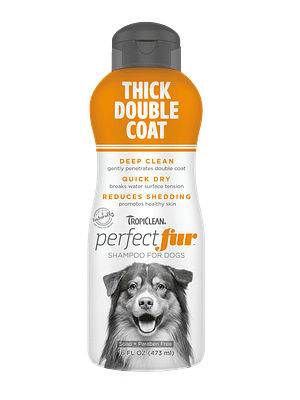 paks karv TropiClean looduslik seebivaba šampoon paksu karvaga koertele 473 ml.