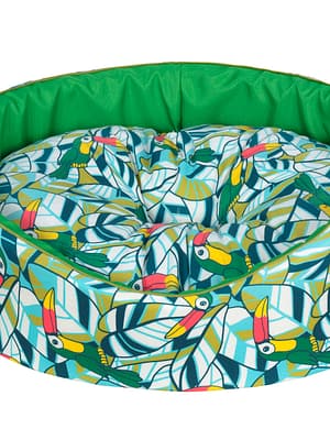 5902596533205.jpg Cazo Foam Bed Cotton Toucan pesa koertele 44 x 38 cm.