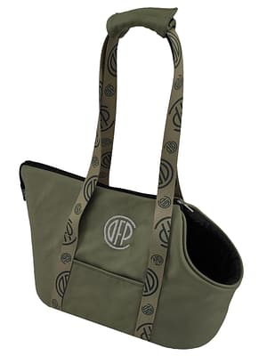 5907996038688.jpg Cazo Pet Bag Malmo roheline kandekott koerale 30 x 40 x 24 cm.