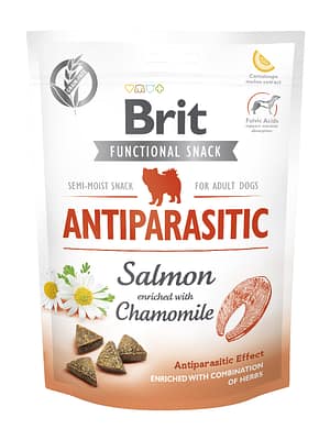 8595602540013.jpg Brit Care Functional Antiparasitic närimismaius koertele 150 gr.