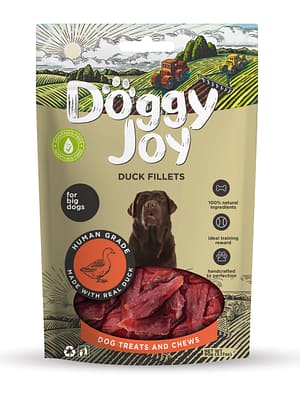 4751035550195.jpg Doggy Joy kuivatatud pardifilee 90 gr.