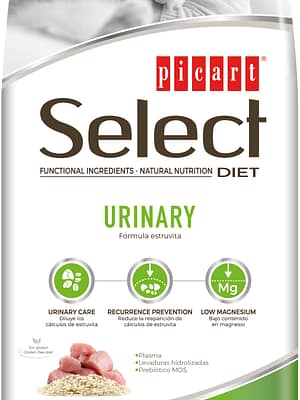 8436011152469.jpg 2 kg. Select Diet Urinary steriliseeritud/kastreeritud kassidele täissööt kanaliha ja riisiga