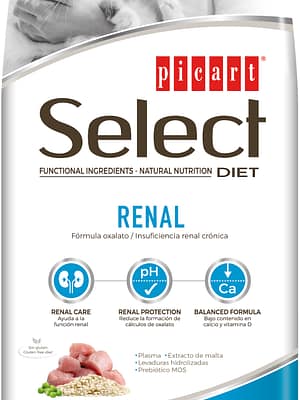 8436011152483.jpg 2 kg. Select Diet Renal täissööt kanaliha ja riisiga neerufunktsiooni toetamiseks täiskasvanud kassidel