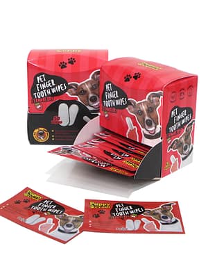 8809738321447.jpg Puppy Crush maasikamaitselised hambapuhastuslapid 50 tk.