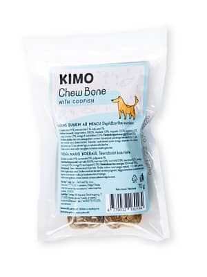 4779032180184.jpg Kimo naturaalne närimiskont tursaga 10 cm./2 tk. /70 gr.