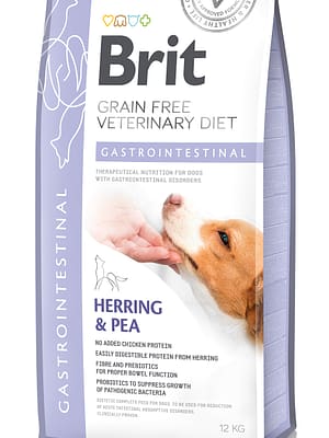 8595602528127.jpg 12 kg. Brit Veterinary Diet Gastrointestinal erisööt seedetrakti häiretega koertele heeringaga 12kg