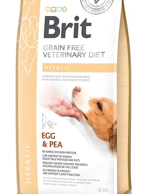8595602528158.jpg 12 kg. Brit Veterinary Diet Hepatic erisööt kahjustatud maksatalitlusega koertele