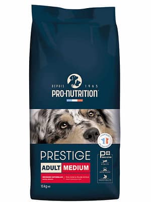 15 kg. Prestige täissööt keskmist kasvu täiskasvanud koertele