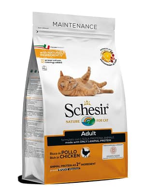 schesir kanaga 1,5 kg. Schesir täissööt täiskasvanud kassidele kanaga