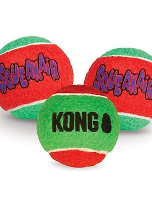 035585474021.jpg KONG SqueakAir pallid koerale 3 tk.