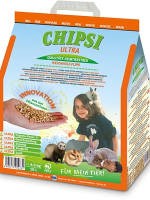 4002973000731.jpg 10 L./ 4,3 kg. Chipsi Ultra puidugraanulid