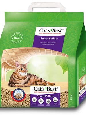4002973202135.jpg 5 l./2,5 kg. Cats Best Smart paakuvad puidugraanulid