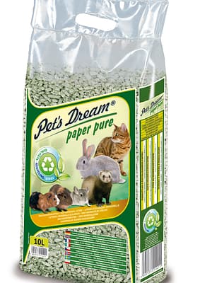 4002973214411.jpg 10 L. Pet`s Dream Paper Pure taaskasutatud paberist allapanu