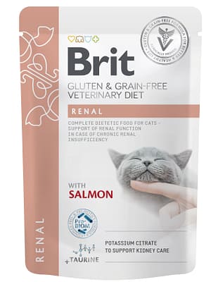 8595602566709.jpg 85 gr. Brit Veterinary Diet Renal märgtoit kassidele