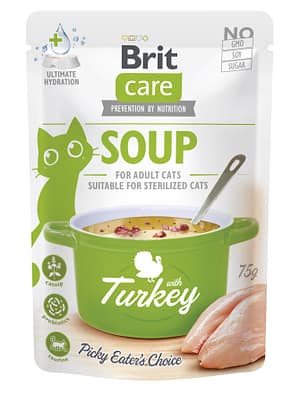 8595602569199.jpg 75 gr. Brit Care Soup teraviljavaba kalkunisupp kassidele