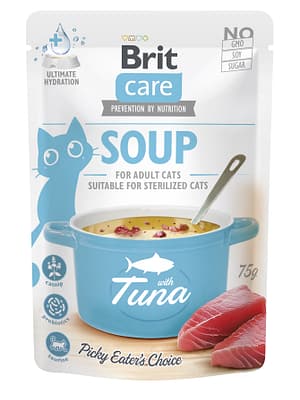 8595602569205.jpg 75 gr. Brit Care Soup teraviljavaba tuunikalasupp kassidele