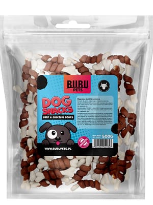 5904569249847.jpg Bubu Pets kaltsiumikondid veiselihaga 500 gr.