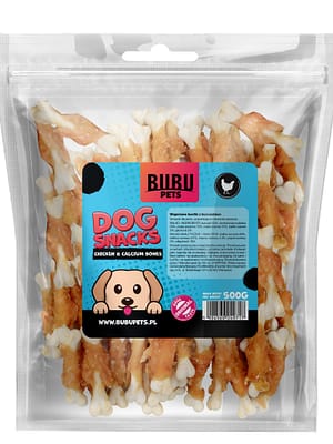 5904569249717.jpg Bubu Pets koeramaius kaltsiumikondid kanalihaga 500 gr.