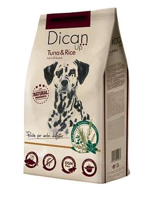 tuunikalaga 14 kg. Dican Up täissööt igas suuruses täiskasvanud koertele tuunikala & riisiga