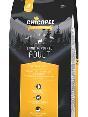 4015598015592.jpg 2 kg. Chicopee HNL teraviljavaba täissööt täiskasvanud koertele lambaliha & kartuliga