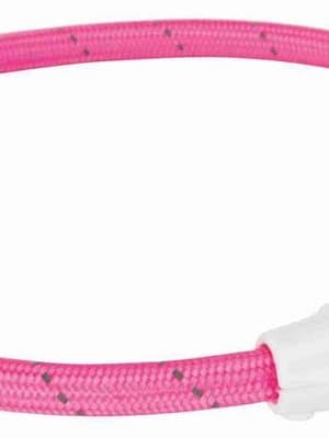 roosa USB kaabli abil laetav neoonroosa valgustoru 45 cm./7 mm.