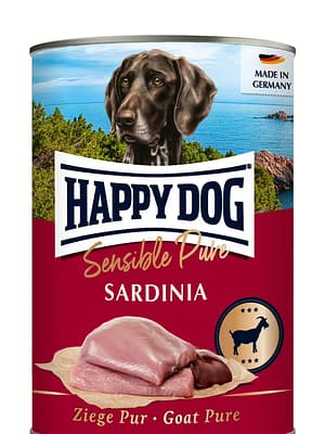 01_Sensible-Pure-Sardinia_400g_1920x1920 6 x 400 gr. Happy Dog Sensible Pure Sardinia teraviljavaba konservsööt täiskasvanud koertele kodukitselihast