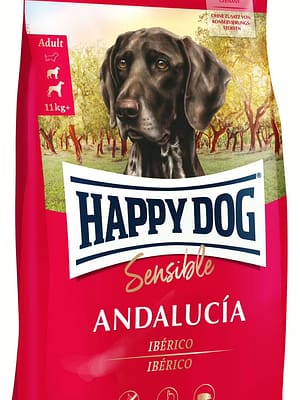 Sensible_Andalucia_livo_1920x1920 11 kg. Happy Dog Sensible Andalucía gluteenivaba täissööt Iberico sealiha ja Vahemere köögiviljadega