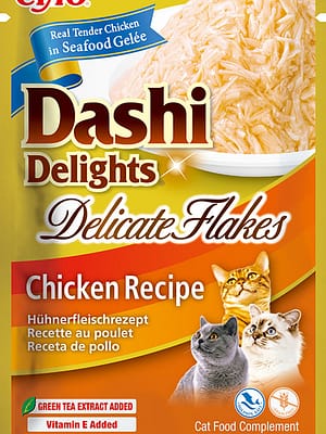 EU891 40 gr. Inaba Dashi Delights Delicate Flakes kanalihast konservsööt kassidele