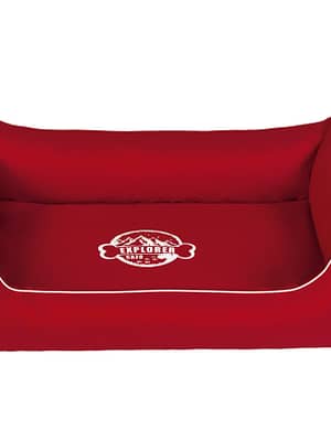 5902596534974.jpg Cazo Outdoor Bed Maxy punane pesa koertele 80 x 65 cm.