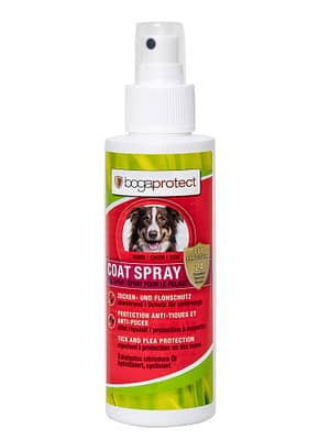 Bogaprotect® COAT SPRAY Loodusliku päritoluga putukatõrjevahend koertele 100 ml.