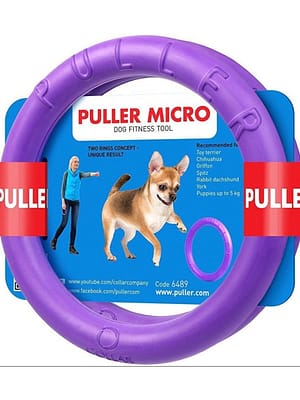 COLLAR Dog mänguasi Puller MICRO COLLAR Dog mänguasi Puller MICRO Ø12,5cm 2 tk./ pk.( väikest kasvu koertele)