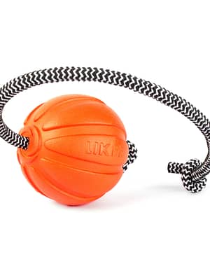 pall nööriga COLLAR LIKERS CORD-pall nööriga Ø5 CM.( väikest-ja keskmist kasvu koertele)