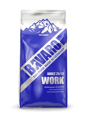 1-92 18 kg. Bavaro Work energia-ja valgussisaldusega täistoit töötavatele/sportivatele täiskasvanud koertele