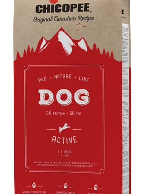 4015598014397.jpg 20 kg. Chicopee PNL Active täissööt suurema aktiivsusega täiskasvanud koertele