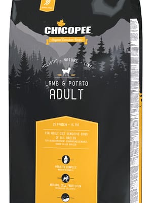 4015598015615.jpg 12 kg. Chicopee HNL Adult teraviljavaba täissööt täiskasvanud koertele lambaliha & kartuliga