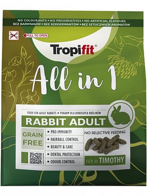 5900469506356.jpg 1,75 kg. Tropifit All in 1 teraviljavaba täissööt täiskasvanud küülikutele