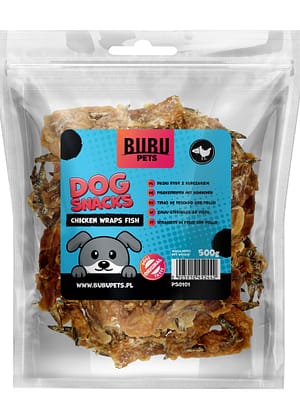 5905910452442.jpg Bubu Pets koeramaius kalaribad kanalihaga 500 gr.